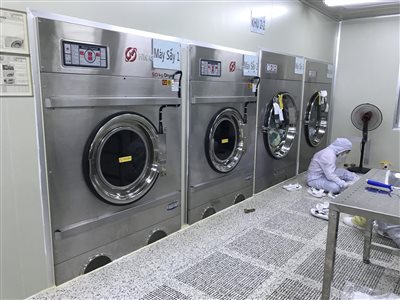 Chia sẻ quy trình giặt đồ Bệnh viện